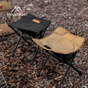 MOUNTAINHIKER Outdoor Ultralight Folding Camping Chair Hiking Travel Foldable Fishing Portable Aluminum Alloy Beach Moon Chair