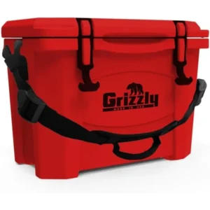 Durable Rotomolded Insulated 15 Quart Cooler - Made in USA with Lifetime Warranty for Outdoor Adventures and Fishing Trips