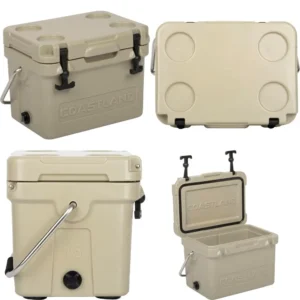 Premium Insulated Rotomolded Cooler for Everyday Use, Small Ice Chest Ideal for Tight Spaces, Soccer Games, and Outdoor Adventur
