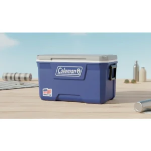 Portable Outdoor Cooler with 5-Day Ice Retention, Leakproof Hard Cooler for Camping & Picnics, 52/70/120/150 Quart